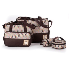 tas tempat baju bayi tas buat bayi tas bayi besar tas perlengkapan anak tas tempat perlengkapan bayi tas baju anak aneka tas bayi model tas untuk pakaian bayi Tas Bayi Coffe 5 IN 1