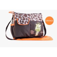 tas untuk bayi tas bayi buat jalan jalan tempat baju bayi model perlengkapan bayi importir perlengkapan bayi diaper bag tas bayi yang bagus tas bayi yang bagus peralatan bayi lazada model tas bayi unik diaper bag yang bagus Tas Bayi Giraffe Orange