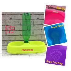 Tempat Makan Minum Kucing Anjing Hewan - Pet Bowl - Combo - Botol - 53Eb67 - Original Asli