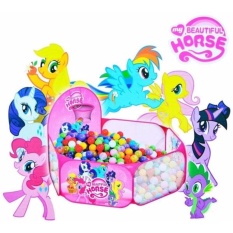 Tenda Keranjang Mandi Bola Perempuan Little Pony