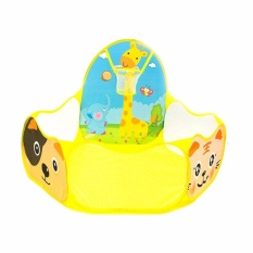 Lynn Design-Tenda Tempat Keranjang Kolam Mandi Bola Anak_Jerapah