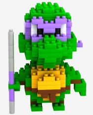 Jerman LOZ LOZ Partikel Kecil Diamond Blocks Puzzle Toy Batu Bata TMNT 9148 Donald Taylor-Intl