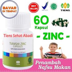 Tiens Zinc Penambah Nafsu Makan Anak - isi 60 Kapsul | Obat penambah berat badan | Suplemen penambah berat badan | Vitamin penambah berat badan | Nayz bubur bayi | Minyak ikan salmon | Vitamin minyak ikan | Timbangan kue |