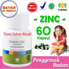Tiens Zinc Penambah Nafsu Makan Anak - isi 60 Kapsul | Obat penggemuk badan | Suplemen penggemuk badan | Vitamin penggemuk badan | Tepung gasol | Madu penggemuk badan | Susu penggemuk badan | Timbangan kue | Timbangan dapur |