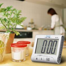 Timer Masak Dapur LCD Digital Display Alarm - White
