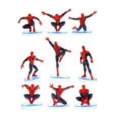 Tingbel Action Figure Spiderman 1 Set 9 Aksi