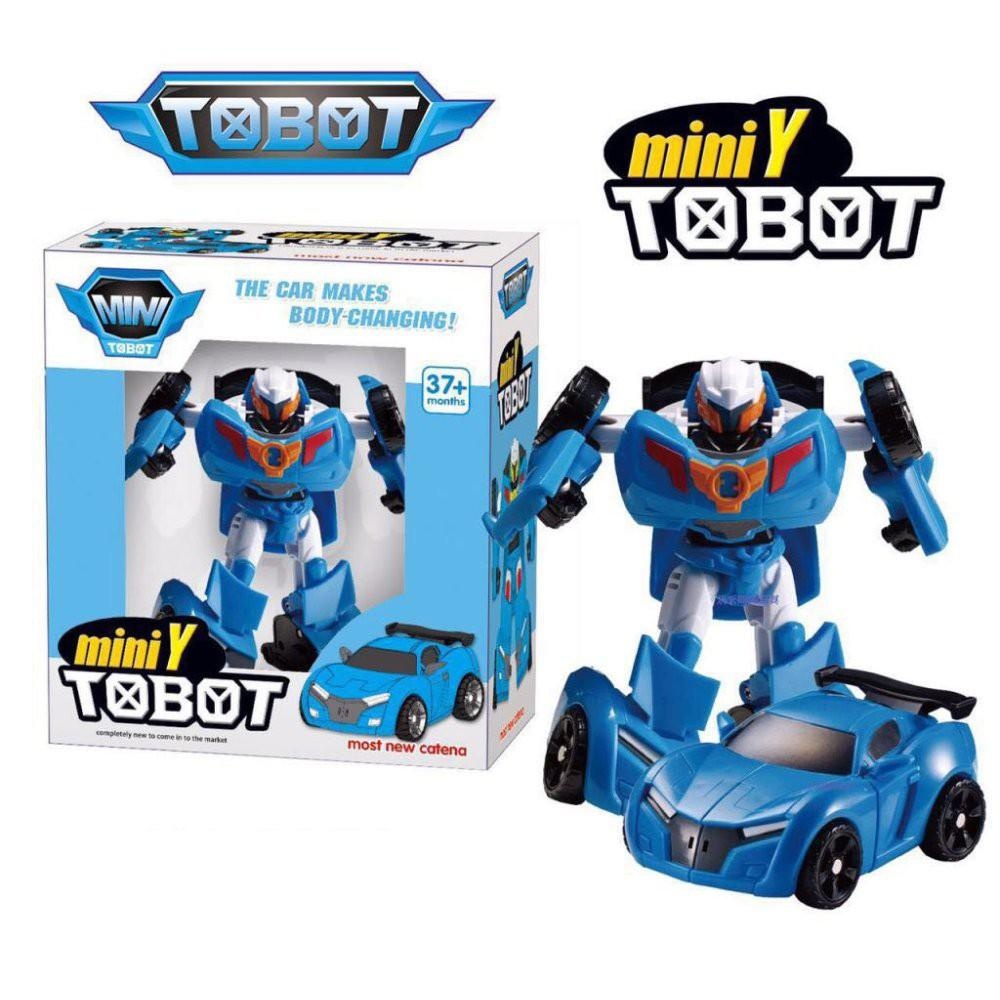 Tobot Mini Y Transform Robocar Mainan Anak