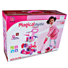 Tomindo Cleaning Trolley with Vacuum Cleaner / Mainan Sapu Alat Kebersihan Anak - 5952