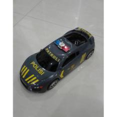 Tomindo Mobil Mobilan Polisi Indonesia Abu Abu (ukuran +/- 35 cm)