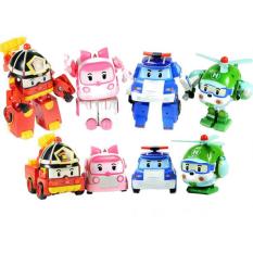 Tomindo Robocar Poli - 1 set 4 pcs (transformable)