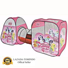 Tomindo Toys Tenda Terowongan Anak Pony 270cmx92cmx92cm - Mainan Anak Tenda Terowongan Kuda Poni