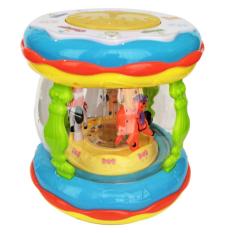 Tomindo Wonderland Merry Go Round Music Drum (Baterai diCharge + USB Cable + Colokan Mp3) CY6067B