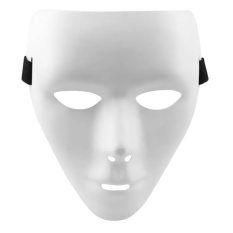 Topeng Jabbawockeez Mask Action - White