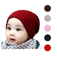 topi kupluk bayi dan anak anji rajut/beanie wol