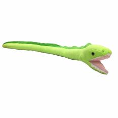 Toylogy Boneka Hewan Ikan Sidat / Belut Listrik ( Electric Eels Fish Stuffed Plush Animal Doll ) 33 inch Green