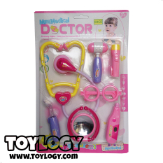 Toylogy Mainan Alat Medis Kedokteran - Mini Medical Doctor B/Pink (Multicolor)