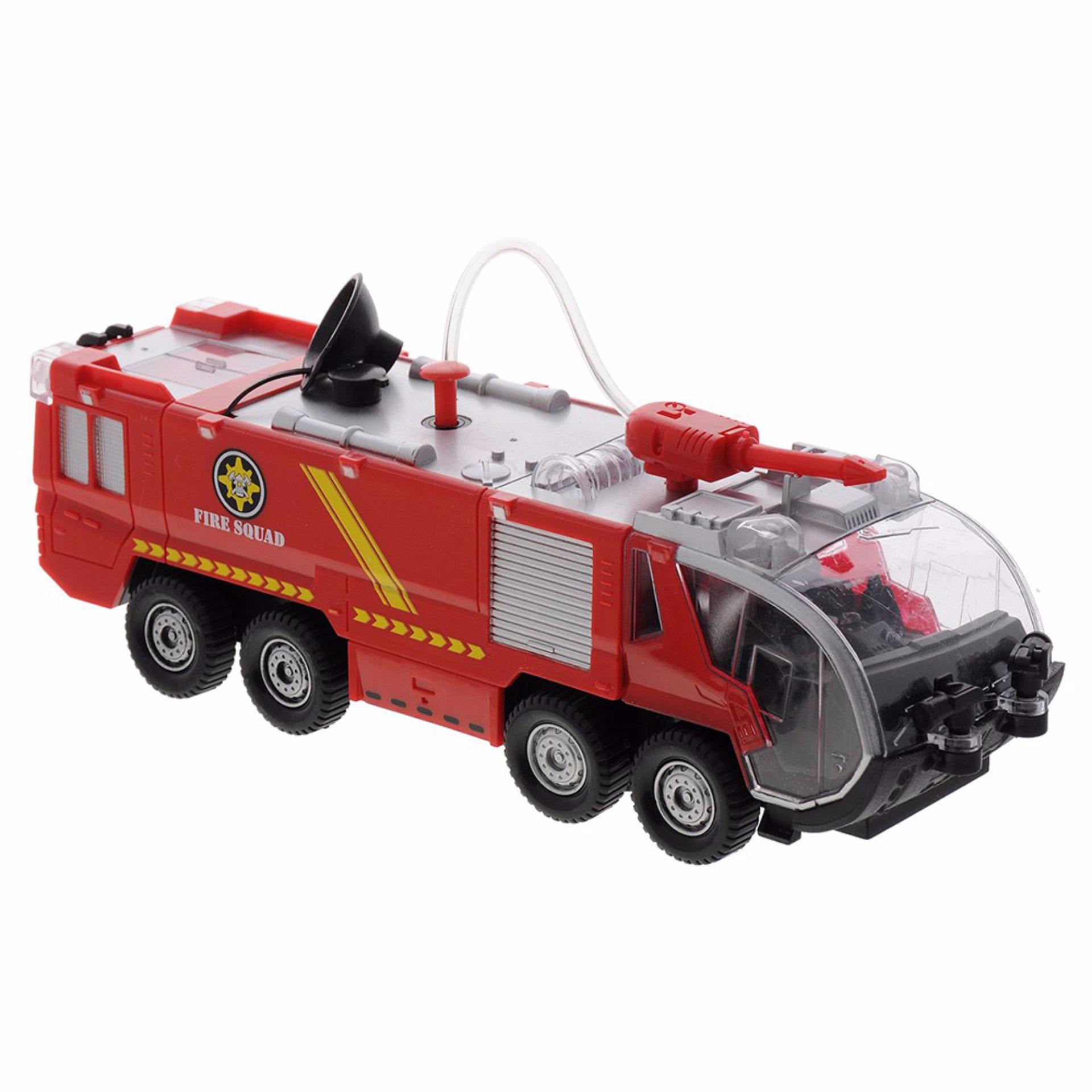 Toylogy Mainan Anak Mobil Pemadam Kebakaran ( Fire Squad Firemen Truck )