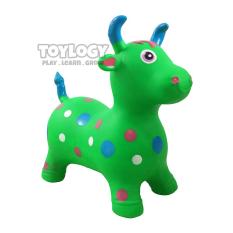 Toylogy Mainan Anak Tunggangan Kuda Kudaan ada musik dan lampu ( Animal Jumping ) Multicolour