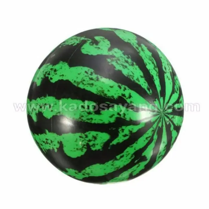 Toys Bola Karet Balon Semangka Hijau Lazada Indonesia