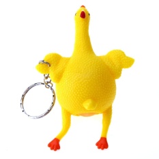 Tricky Lucu Gadget Toys Squeeze Chicken Telur Ayam Petelur Stress Pereda-Internasional