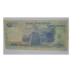 Uang Kertas Kuno 1000 tahun 1992