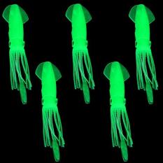isi 5 Pcs Umpan Pancing Bentuk Cumi Cumi Atau Sotong Ukuran Besar Jumbo Murah