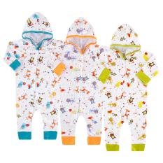 Velvet Safari Baju Kodok Topi Panjang BK NB - 3 Pcs