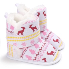 Vishine Mall-Cool Baby Sepatu Nyaman Balita Boots Salju Boots Bayi Anak-anak Bayi Baru Lahir Prewalker Sepatu-Intl