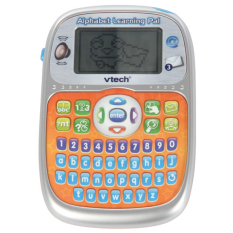 Vtech Alphabet Learning Pal Mainan PDA Interaktif Big Size LCD Screen - Silver
