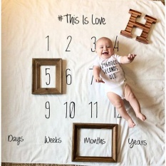 Weizhe Baby Cotton Muslin Swaddle Selimut Snuggle Multi-use Di Nursery, Unik Props Fotografi-Intl