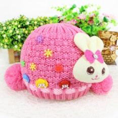 Whole Lamb Cashmere Knit Hat Liner Infants And Young Children Hot - intl