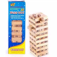 Wiss Toys Stacko Mainan Edukasi Balok Susun