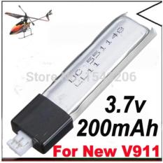 Wltoys V911 F929 F939 Lipo Battery 3.7V 200Mah New Plug - 7Ca3cd - Original Asli