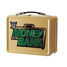 WWE Resmi Uang Di Bank Tin Lunch Kotak Tas-Internasional