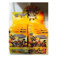 WWE Wrestling Match On C3 Konstruksi WWE StackDown Seri 1 Mystery Pack-INTL