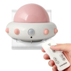 Yitong Anak-anak Cahaya Malam Kecil dengan Timer Plug In Wall Night LampForChildren. Remote Control untuk 3 Mode Pencahayaan. 5 BrightDegree. Waktu 10/30 Min (Pink)-Intl