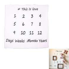 Yongcai Baby Cotton Muslin Swaddle Selimut Snuggle Multi-use Di Nursery, Unik Props Fotografi-Intl