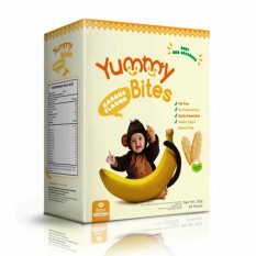Yummy Bites Snack / Biskuit Bayi Rasa Pisang - Kuning