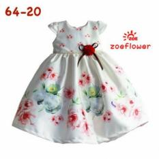 Zoe Flower Dress White Flowers