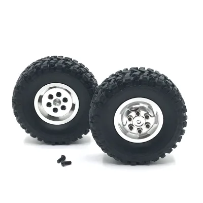 Metal Wheel Rim Tire Tyre Set for WPL B14 B24 B16 B36 6WD C24 C34 C44 4WD 1/16 RC Truck Car Upgrade Parts Accessories