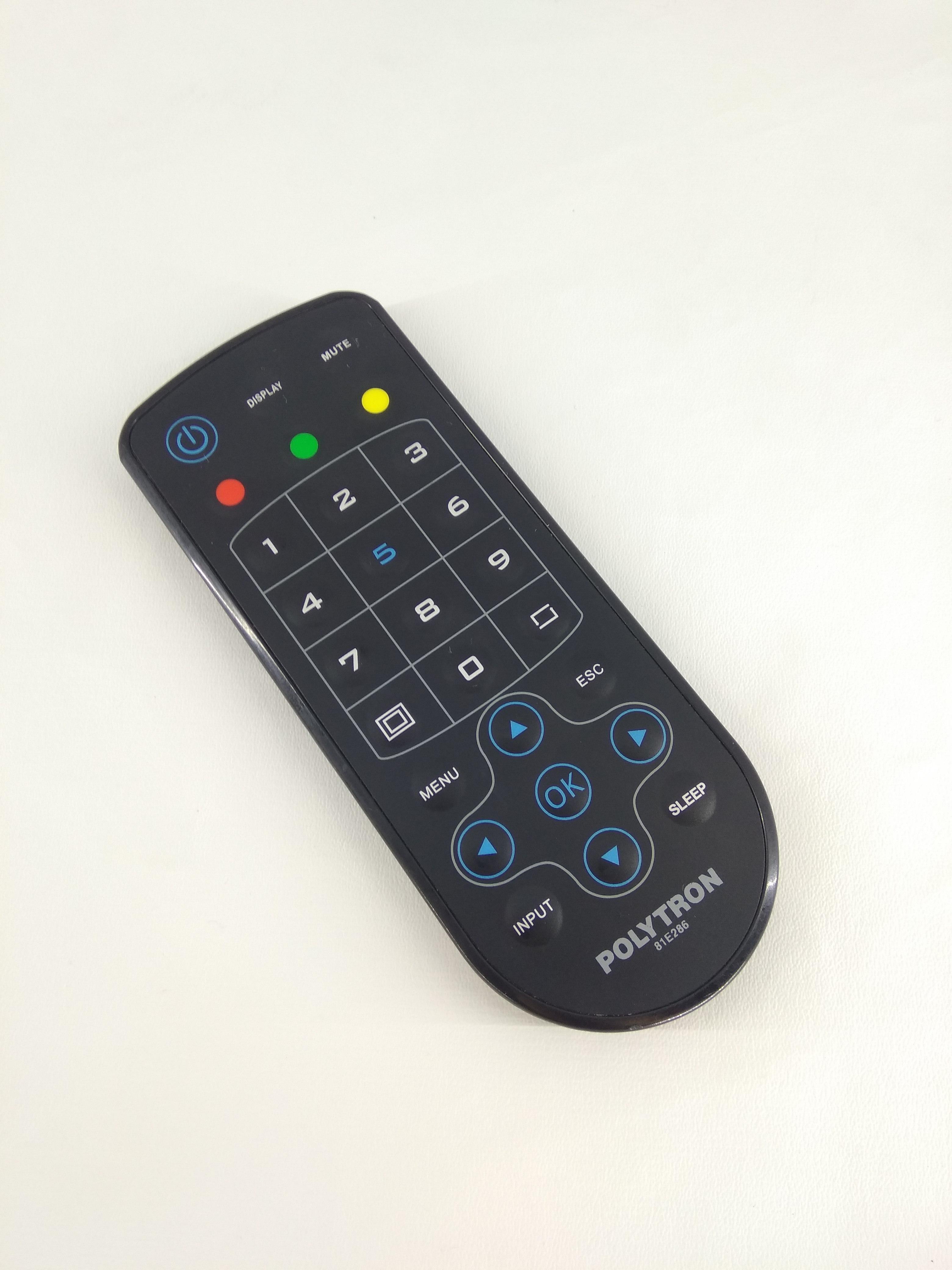 Remot Remote TV Polytron LCD LED 81E286 Original
