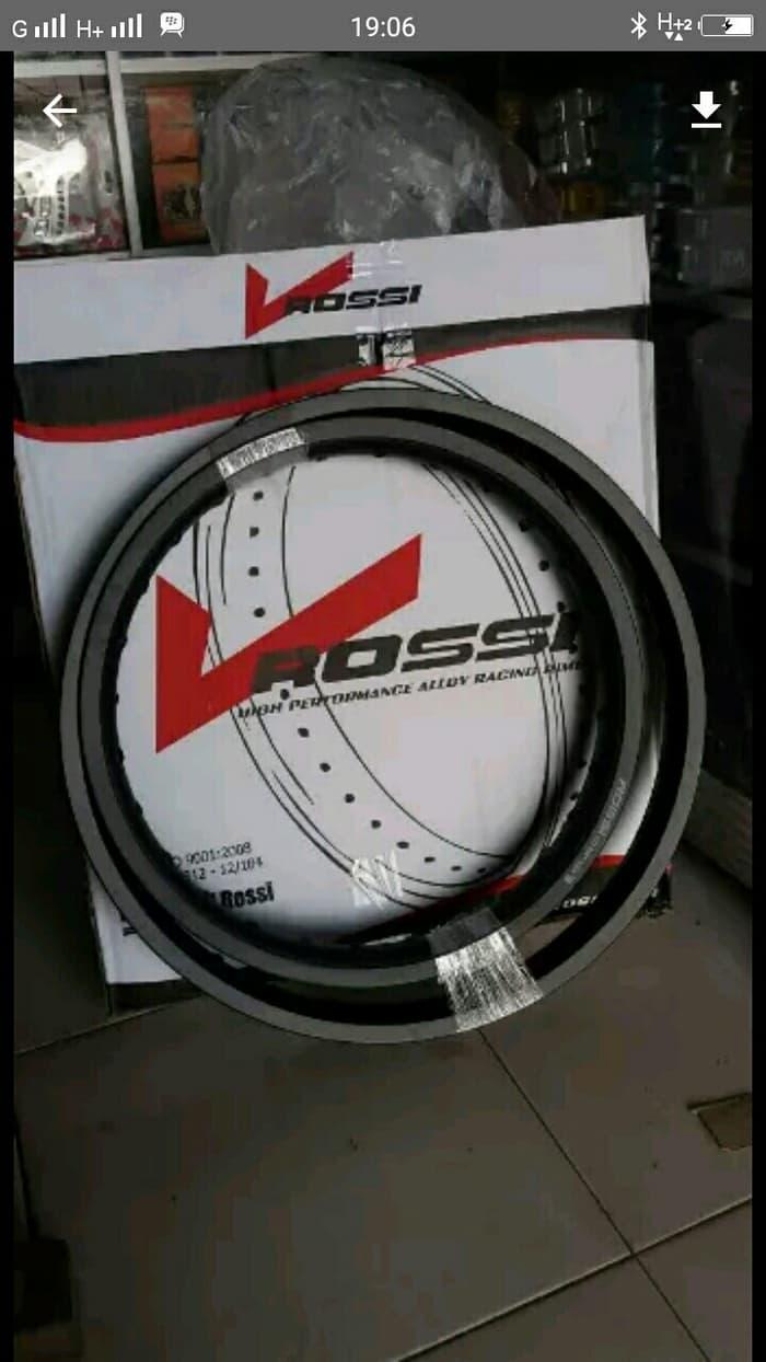 Velg Set Rossi Ring 21 - 18 Depan 160 Ring 21 Belakang 185 Ring 18