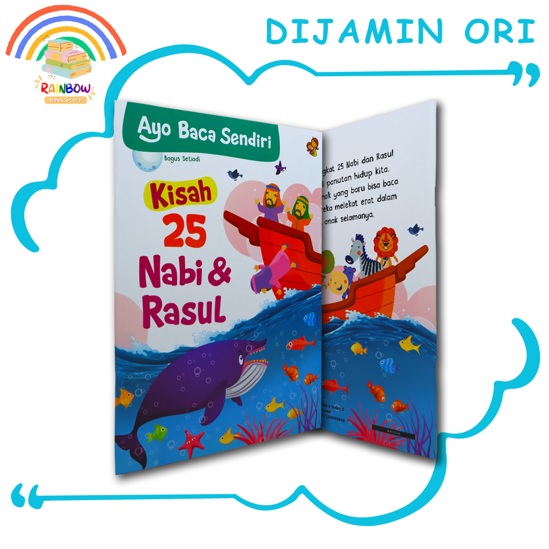 Buku Cerita Anak / Kisah 25 Nabi Dan Rasul / Buku Anak Islami / Cerita ...