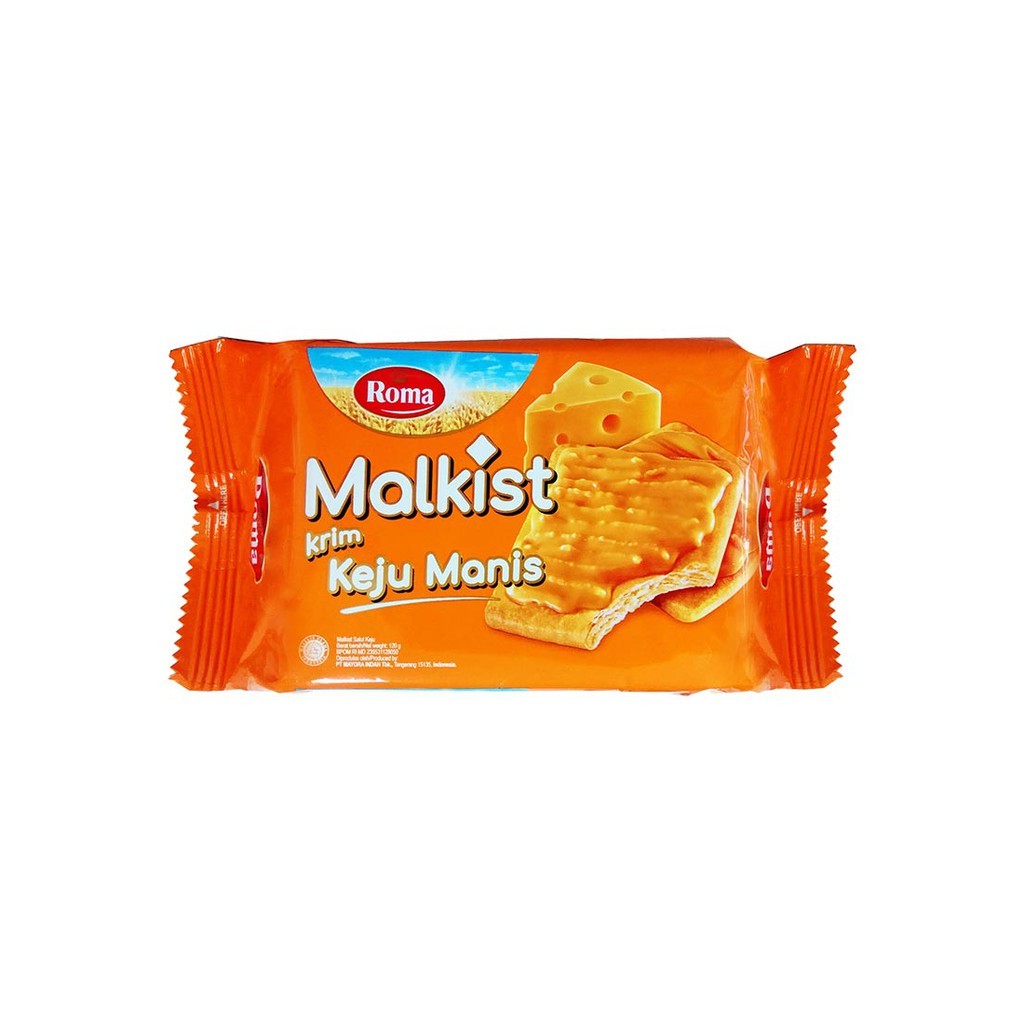 Roma Malkist Biskuit Biscuit All Varian Rasa Cream Crackers Malkist