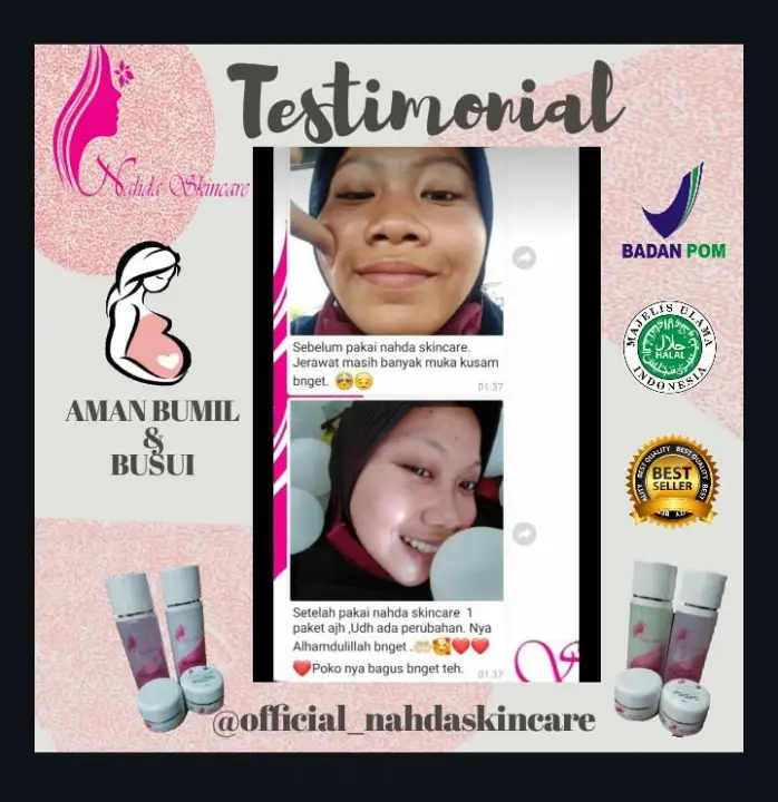 harga nahda skincare