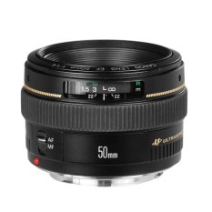 Canon Lensa EF 50mm f/1.4 USM - Hitam