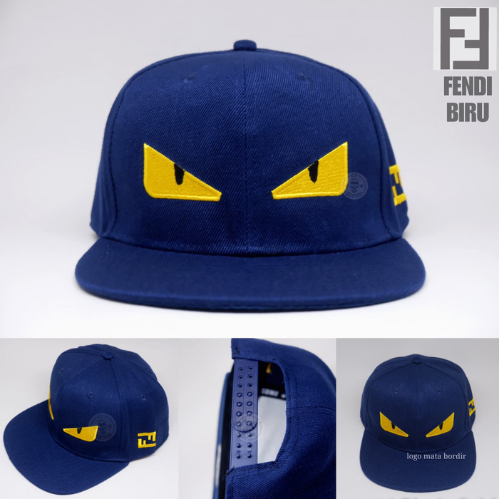 PROMO topi SNAPBACK FENDI monster eye 