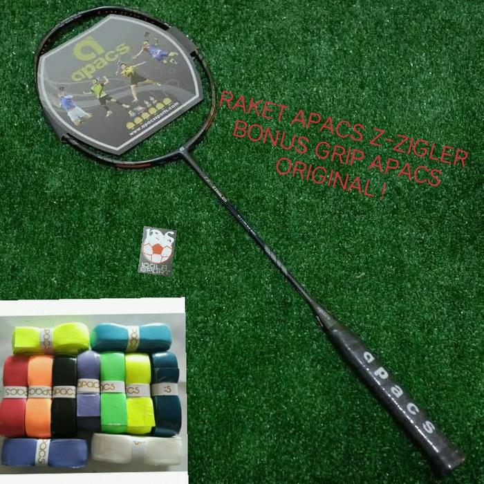 RAKET BADMINTON APACS Z ZIGLER PROMO FREE GRIP APACS 100% ORIGINAL !