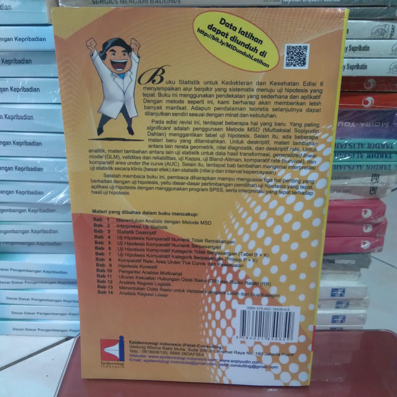 Buku Statistik Untuk Kedokteran Dan Kesehatan Seri 1 Edisi 6 By M Sopiyudin Dahlan Lazada Indonesia