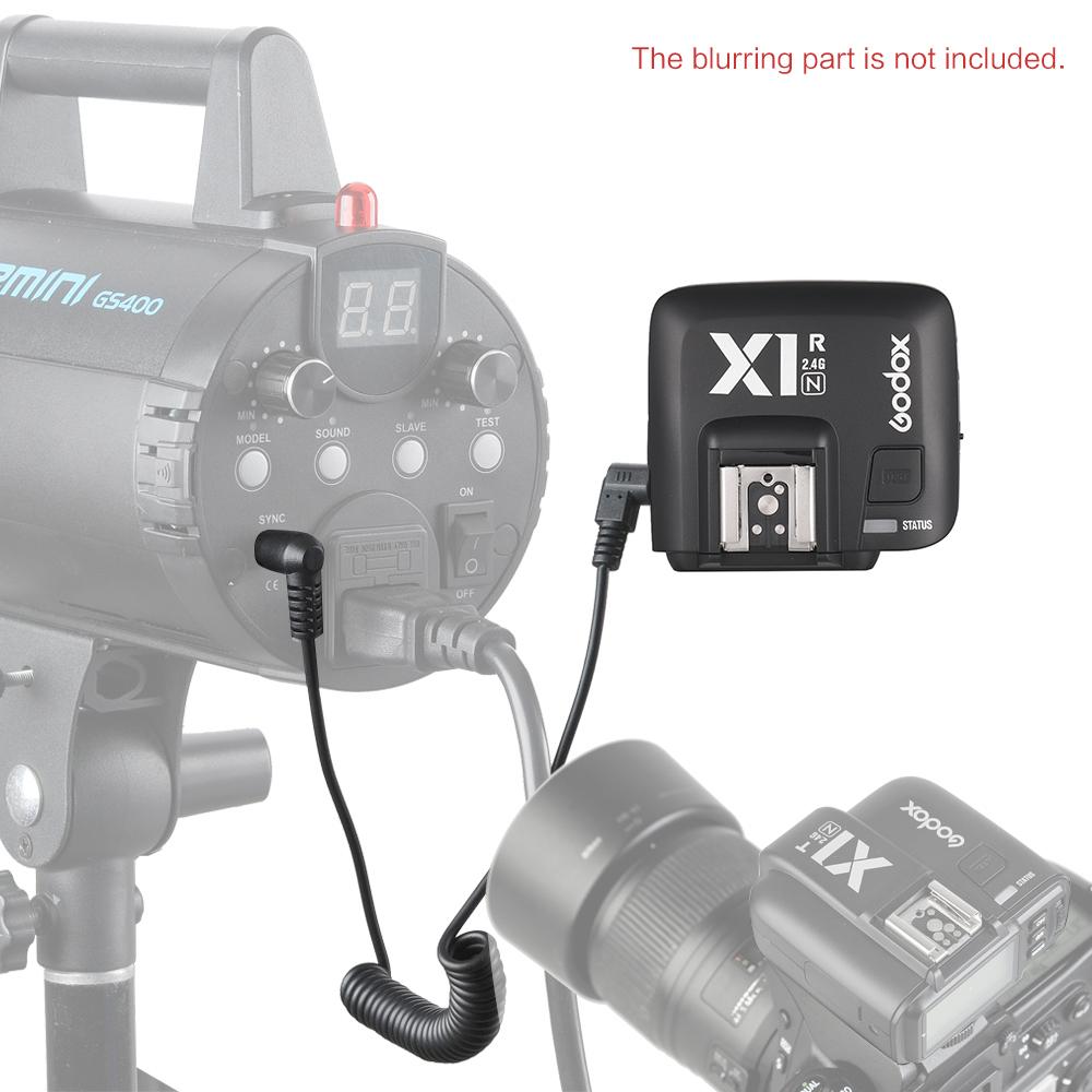Godox X1R-N TTL 2.4G Wireless Flash Trigger Receiver for Nikon DSLR Camera for X1N Trigger
